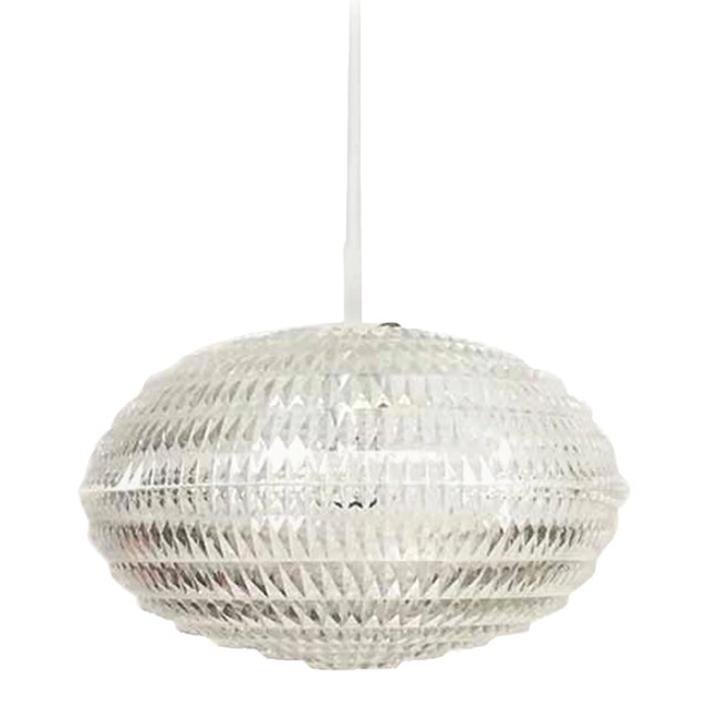 Diamond Hanging Light by Aloys Gangkofner for Erco Lights, Germany, 1970s For Sale