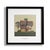 Framed Random House by Francesco Di Dio for Kiasmo For Sale - Image 6 of 6