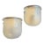 1990s Mid-Century Modern Barovier Style Murano Glass and Brass Wall Sconces For Sale