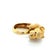Late 20th Century Ilias Lalaounis Lion Head Bypass Ring 18k Yellow Gold and Ruby, Size 6.5 For Sale - Image 4 of 8
