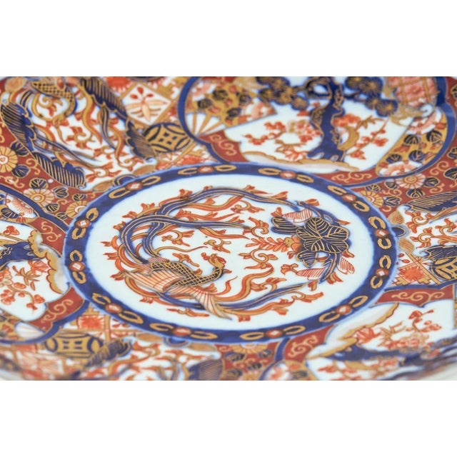 1900 - 1909 Antique Japanese Imari Charger, 1900 For Sale - Image 5 of 9