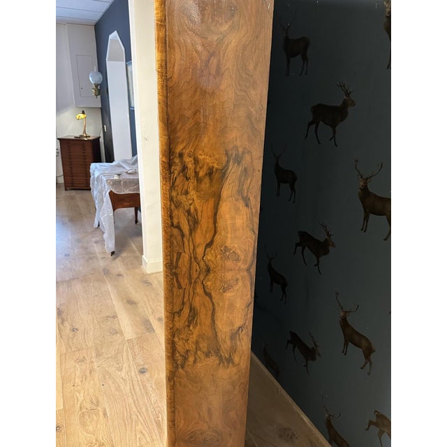 Antique Walnut Open Bookcase For Sale - Image 4 of 15