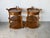 Hollywood Regency Grosfeld House Walnut Three-Tier End Tables – Pair For Sale - Image 11 of 16