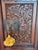 Gothic Oak French Highly Carved Liquor Cabinet With Gothic Foliage and Original 1880s Key For Sale - Image 4 of 13