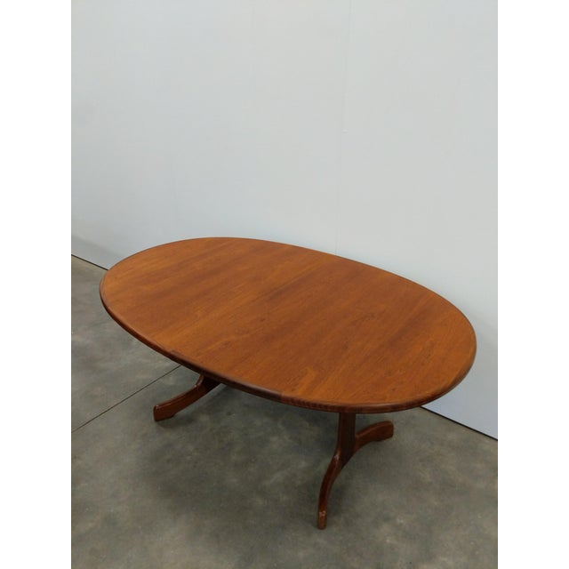 G Plan Vintage Mid Century Modern Teak Extendable Dining Table by G Plan For Sale - Image 4 of 13