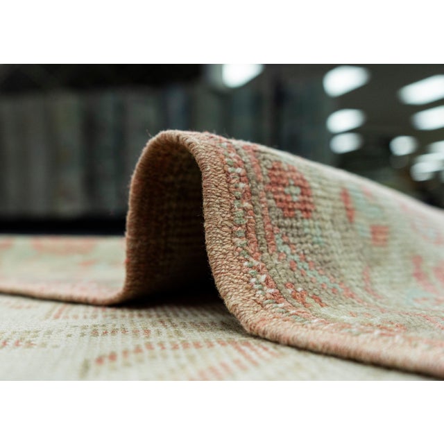 Red Turkish Vintage Rug 3'10" x 7'1" #20820 For Sale - Image 8 of 8