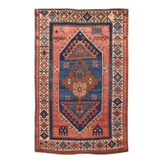 Galerie Shabab Collection Early 20th Century Turkish Anatolian Throw Rug For Sale