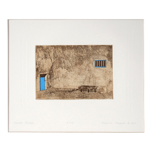 "Pueblo Portals" - Intaglio Print, #3/15 by Marcia Pagels