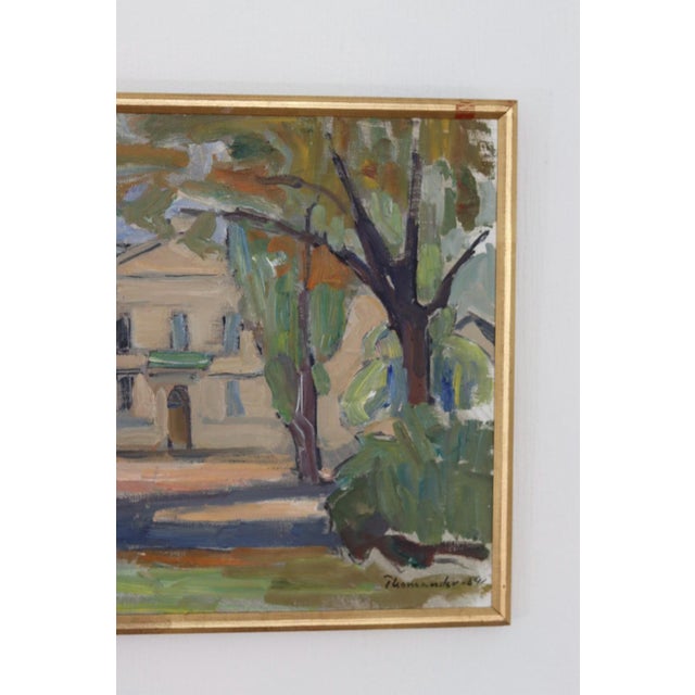 Harry Thomander, Örebro 2, 1964, Oil on Canvas, Framed For Sale - Image 7 of 18