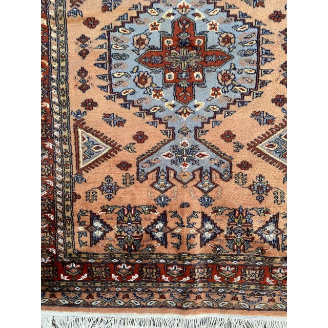 Vintage Pakistani Rug For Sale - Image 3 of 18