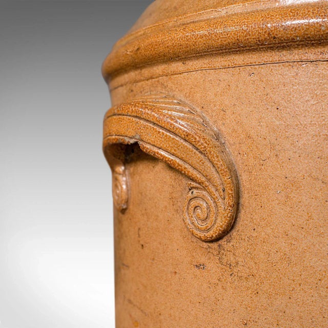 1870s Antique Victorian English Ceramic Decorative Water Purifying Filter For Sale - Image 11 of 13