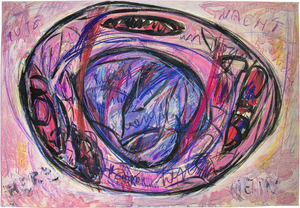 Maurizio Gracceva, Mein Herz, 2010, Mixed Media Drawing on Paper