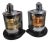 Polished Steel Ships Port and Starboard Lanterns For Sale