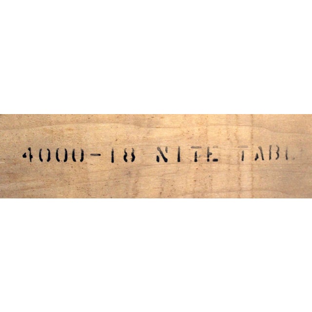 Mid 20th Century Pair of 'Dania' Night Stands by Merton Gershun for American of Martinsville For Sale - Image 15 of 16