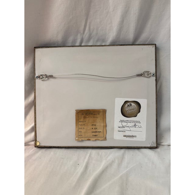 Antique, English, Rural, Landscape, Framed For Sale - Image 9 of 9