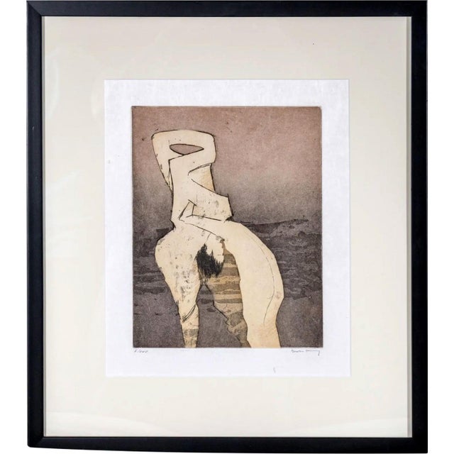 Rare Signed 1973 Dorothea Tanning Surrealist Etching “En Chair Et en Or” Limited Edition 6/100 For Sale - Image 13 of 14