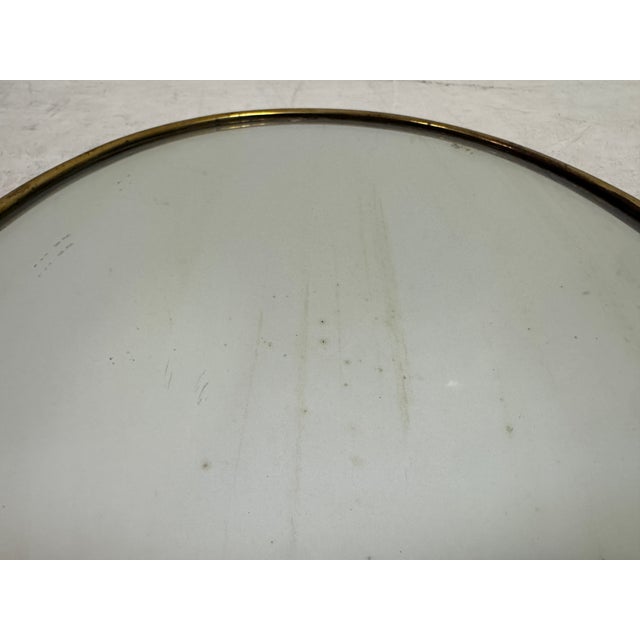 Mid-Century Italian Brass Vanity or Dressing Table Mirror, 1950s For Sale - Image 10 of 15