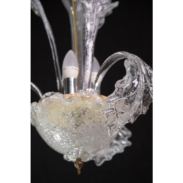 Vintage Murano Chandelier, 1970s For Sale - Image 6 of 12