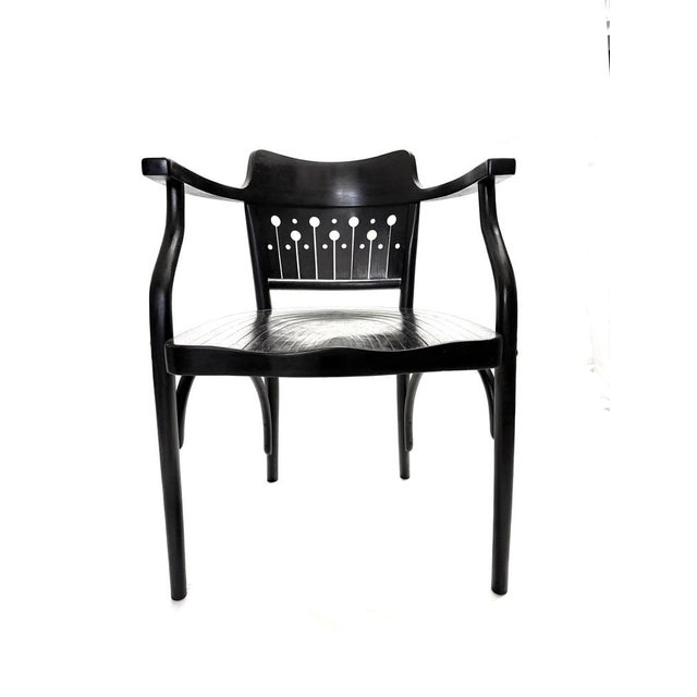 Vienna Secession Armchair by Otto Wagner for Thonet, 1890s For Sale - Image 9 of 16