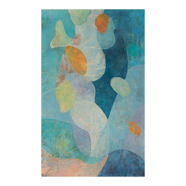 French Contemporary Art by Marie-Pierre Authorne, Blue Cocoons 2020 For Sale