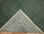 Emerald Green Vintage Modernist Minimalist Turkish Anatolian Carpet - 4'11" x 6'9" For Sale In New York - Image 6 of 6