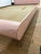 Postmodern 1980 Postmodern Pink Laminate Bullnose Queen Platform Bed For Sale - Image 3 of 5