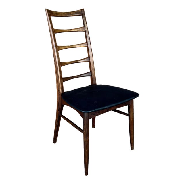 Niels Koefoed “Lis” Danish Rosewood Dining Chair For Sale