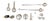 Historical Laboratory Glassware, Set of 10 For Sale