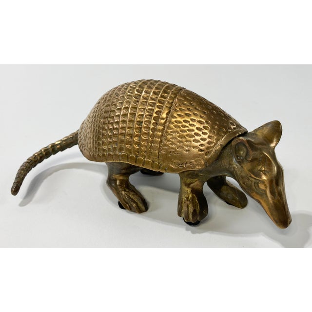 Brass Armadillo Figure Chairish