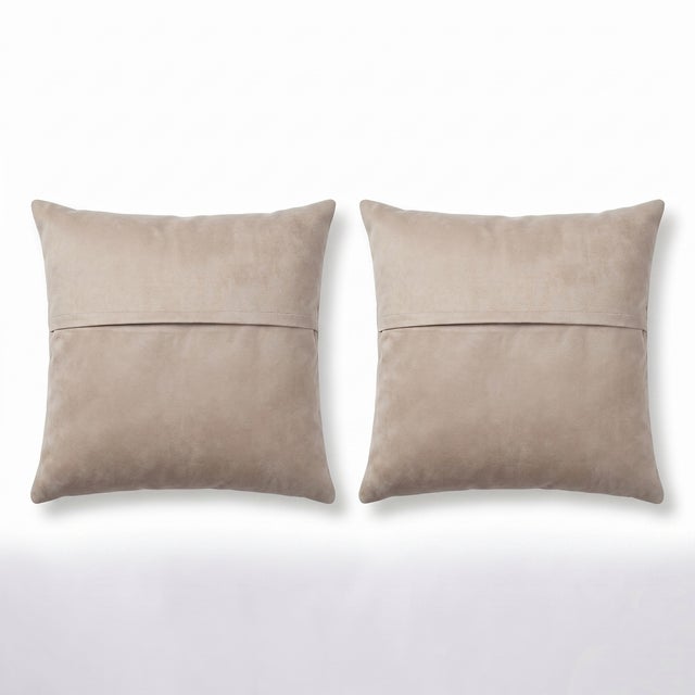 Anatolian Kilim Pillow Cover 19'' X 19'' - Set of Two For Sale - Image 4 of 4