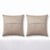 Anatolian Kilim Pillow Cover 19'' X 19'' - Set of Two For Sale - Image 4 of 4