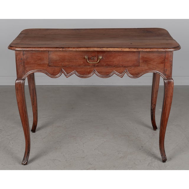 French Country 18th Century Louis XV Side Table or Desk For Sale - Image 3 of 8