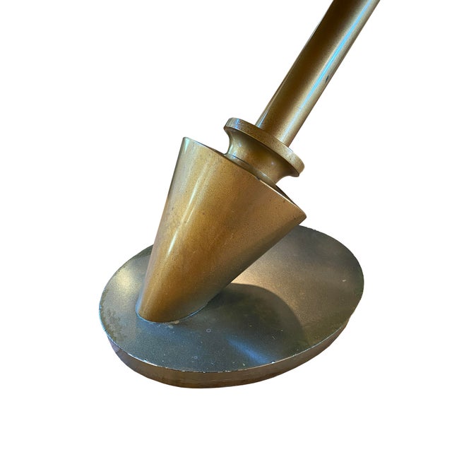 Marble Specimen Table Top With Cantilever Base For Sale - Image 9 of 11