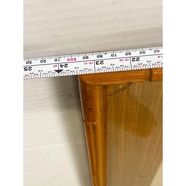 Tan MCM Peeking Pink Flamingo Watercolor on Paper Signed by Shirrell Graves, Framed For Sale - Image 8 of 9