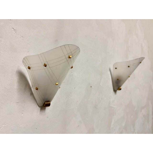 1950s Wall Light from Maison Arlus, 1950s, Set of 2 For Sale - Image 5 of 12