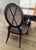 Rare Set of 4, Authenticated, Barbara Barry for Baker Furniture Oval X-Back Chairs For Sale - Image 10 of 15
