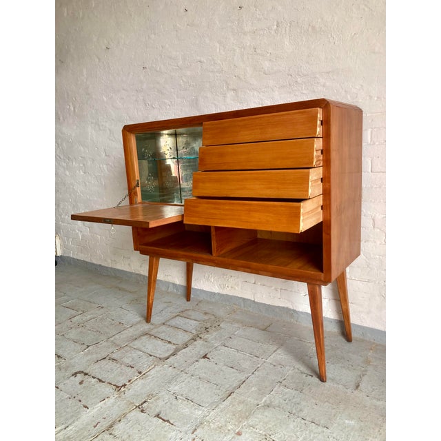 Vintage Italian Mobile Bar, 1950s For Sale - Image 10 of 18