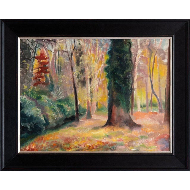 Camille Roche, Undergrowth, 1930s, Oil Painting on Canvas, Framed For Sale - Image 7 of 10