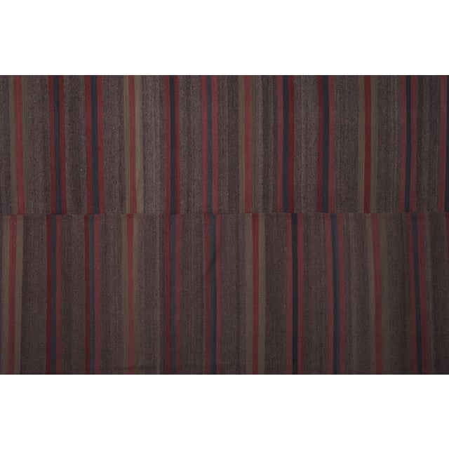 Mid-Century Modern Decorative Oversized Turkish Kilim Rug 9' X 10'9'' For Sale - Image 3 of 10