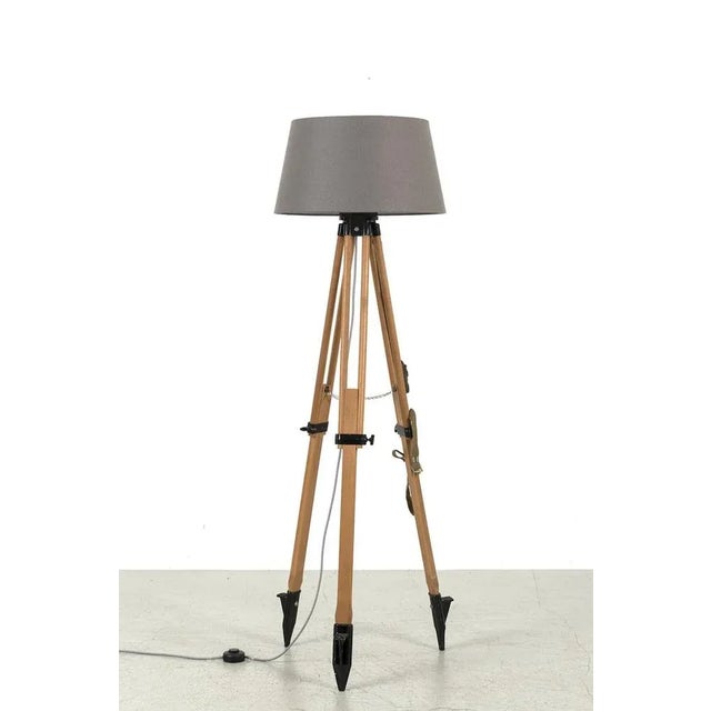 Industrial Vintage Industrial Floor Lamp For Sale - Image 3 of 11