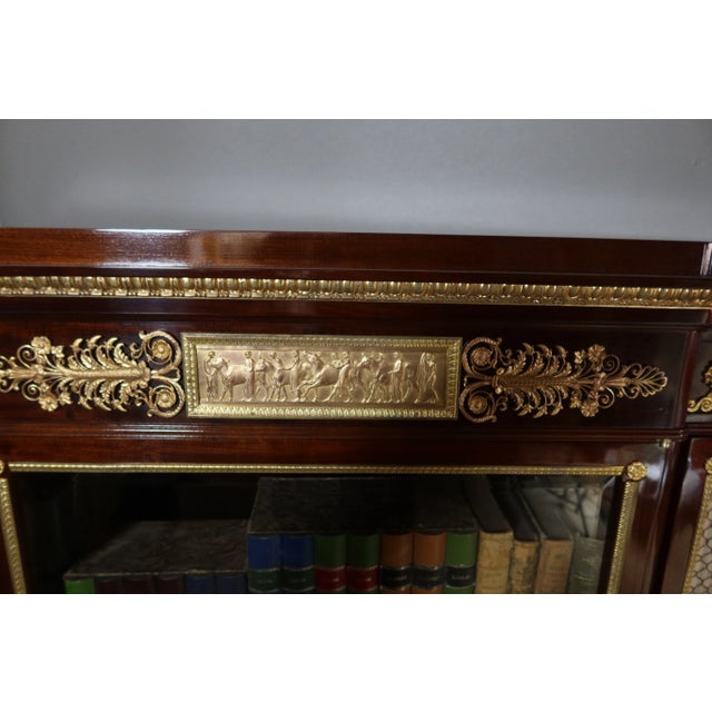 Maroon Vintage Bookcases, Set of 2 For Sale - Image 8 of 13