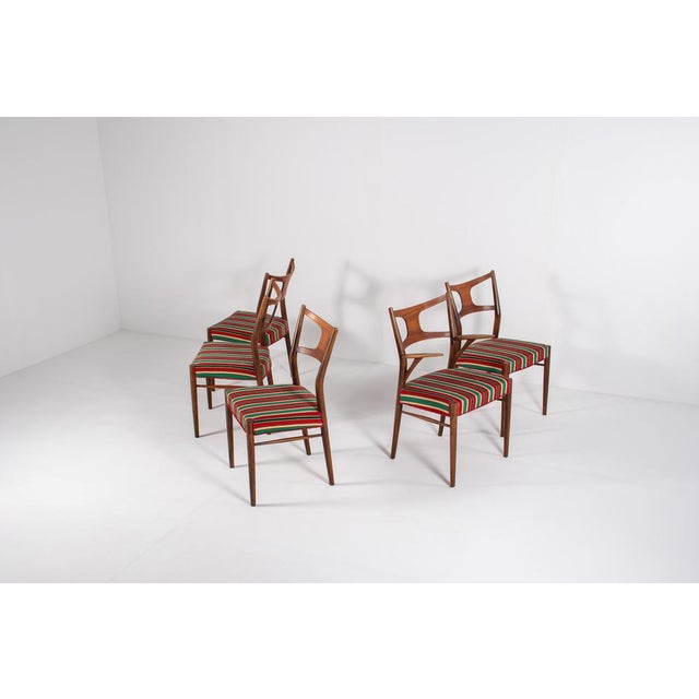 Dining Chairs by Kurt Østervig for Randers Møbelfabrik, 1950s, Set of 5 For Sale - Image 6 of 15