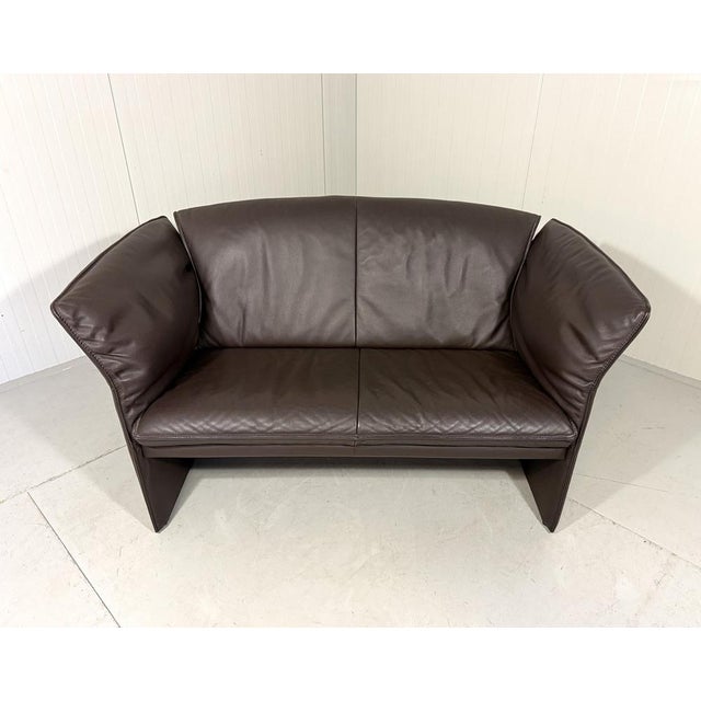 Indy Adjustable Sofa in Brown Leather by Christophe Giraud for Jori, Belgium, 1990s For Sale - Image 4 of 18
