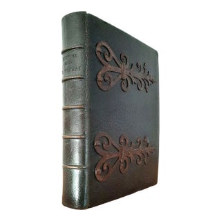 (1884) Signed Fine Binding Christian "Hours of the Holy Virgin" With 13 Chromolithographs - Illustrated Antique Devotional Christian Bible Art For Sale