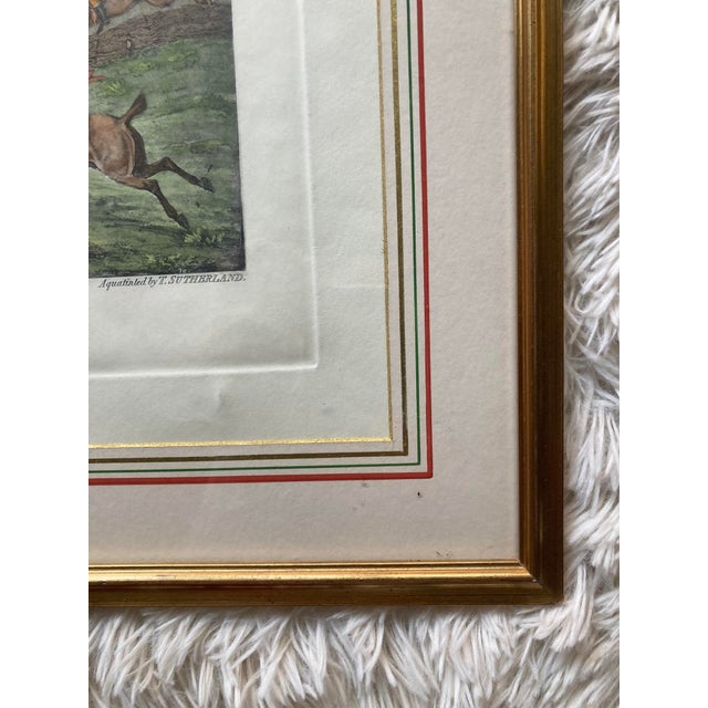 After Henry Thomas Alken, Breaking Cover, Well-Known Fox Hunting Scene, 1960, Print, Framed For Sale - Image 3 of 7