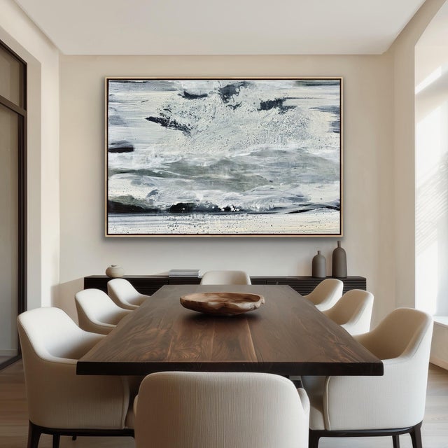 48”x72” Large Scale Abstract Titled Now Voyager For Sale In Los Angeles - Image 6 of 11