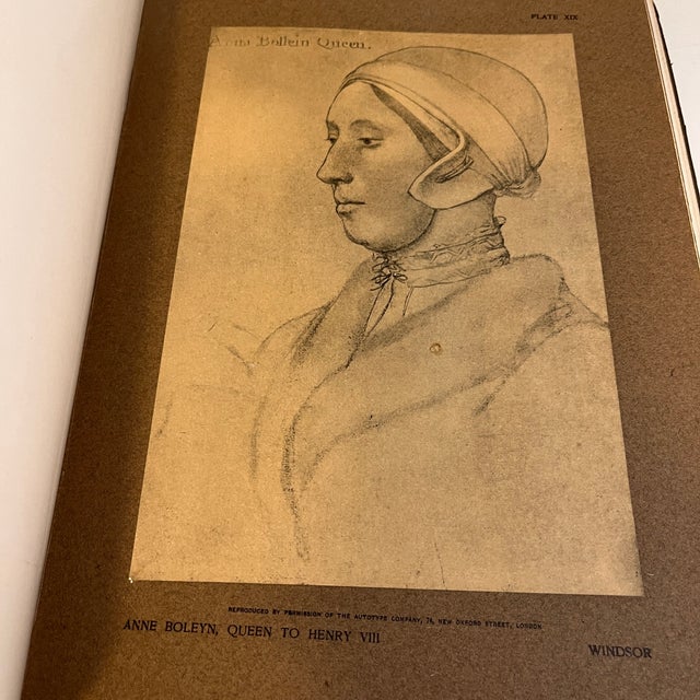 Antique Drawings of Holbein Book For Sale - Image 12 of 14