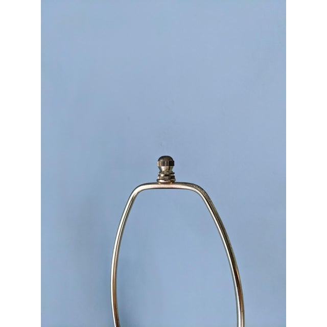 Pair of Brass Candlestick Lamps For Sale In Santa Fe - Image 6 of 7