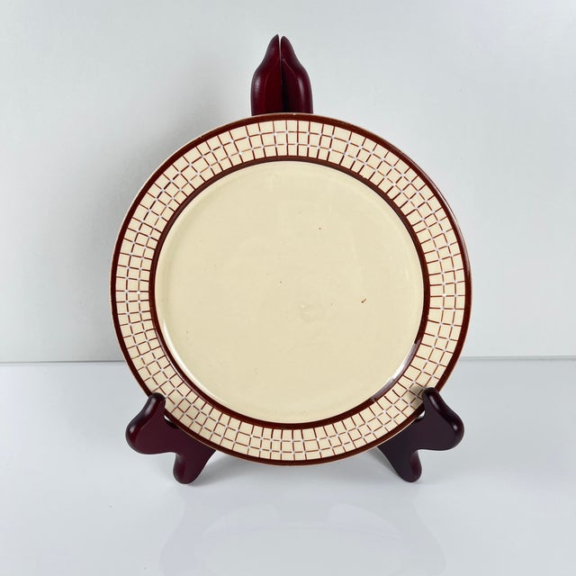 Colmar Dessert Plates from Longchamp, 1930s, Set of 6 For Sale - Image 4 of 14