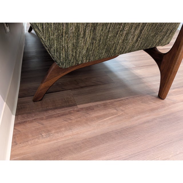 Adrian Pearsall 1960s Mid Century Modern Attributed to Adrian Pearsall for Craft Associates 2313-S Sofa - Restored For Sale - Image 4 of 18